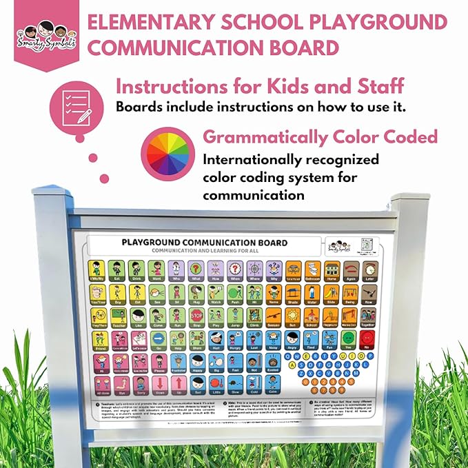 Weather-Proof Aluminum School Playground Communication Board - Image 2