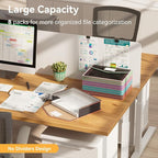 ABC life 8 Pack File Folder, Large Capacity Folders - Image 3
