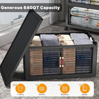 UAMFURI Extra Large Stackable Storage Bins - Image 7