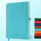 IN-LUXPRO Planner 2026 Daily Weekly and Monthly, 11.5"x8.5", 12 Months Spiral by IN-LUXPRO