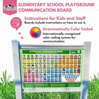 Weather-Proof Aluminum School Playground Communication Board - Image 2