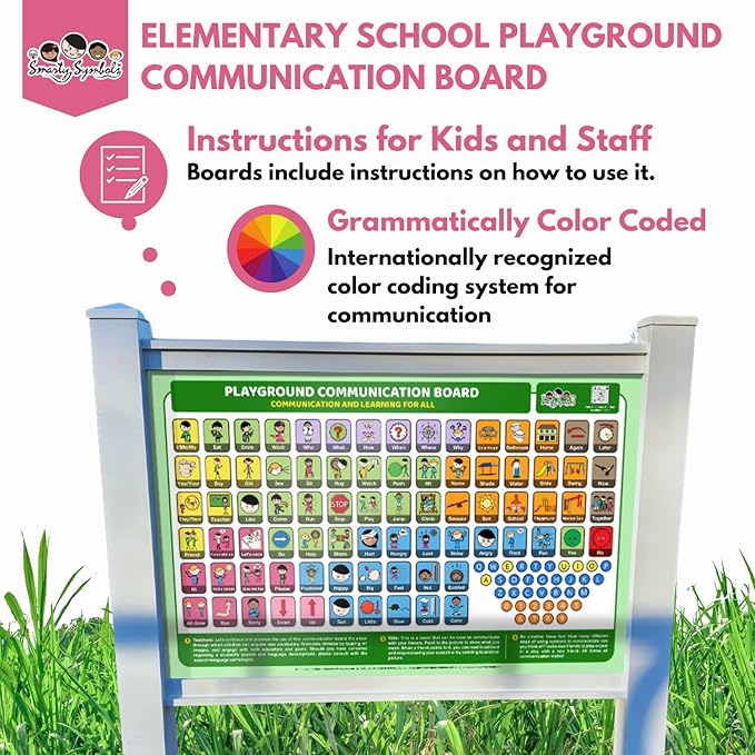 Weather-Proof Aluminum School Playground Communication Board - Image 2