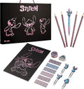 Disney Stitch Stationery Supplies Set Notebook Pencil Case & Ballpoint Pens or by Disney