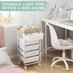 Rolling Storage Utility Cart - Image 6