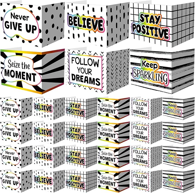 Honoson 24 Pcs Bulk Inspirational Privacy Folders by Honoson