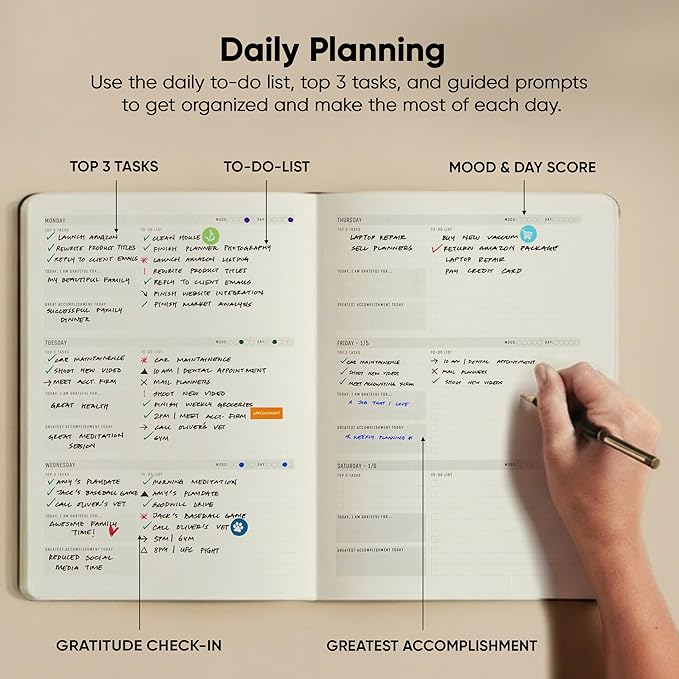 Undated, 2026 Planner, 8.5" x 11" - Image 3