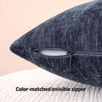 Amazon Basics Chenille Throw Pillow Covers, Home Decor Lumbar Cushion Cover - Image 5