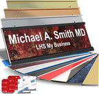 Personalized Name Plate with Choice of Mounting Holders by LHS+My+Business