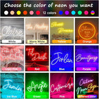 Custom Neon Sign for Wall Decor, Neon Sign Customizable Personalized LED Neon - Image 4