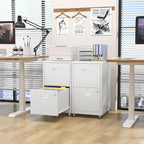 Kubohogar 2 Drawer Mobile File Cabinet - Image 4