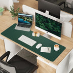 AFIING Leather Desk pad Protector, Large Non-Slip Office Desk Mat - Image 6