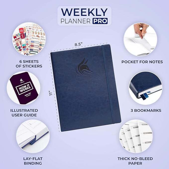 Clever Fox Planner PRO – Weekly & Monthly Life Planner to Increase Productivity - Image 2