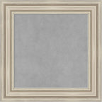 Amanti Art Silver Framed Magnetic Board 22x22 Small Vision Board