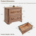 T4TREAM 34" Lateral File Cabinet - Image 2