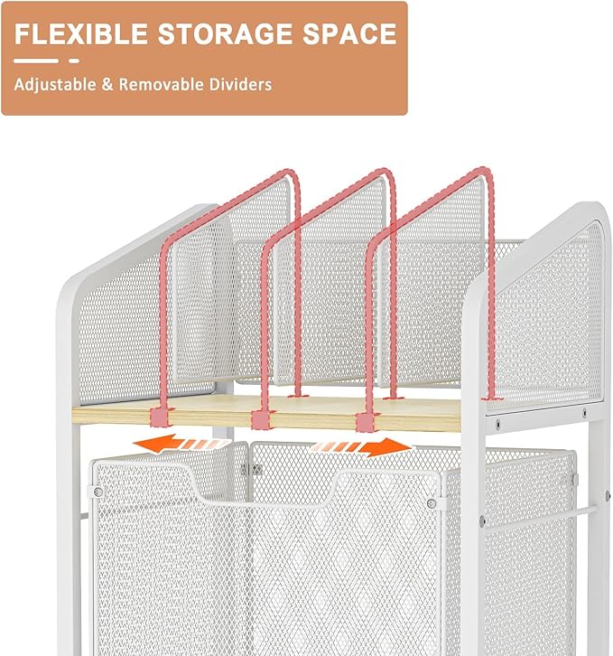 Tiaoheka Rolling File Cabinet - Image 3