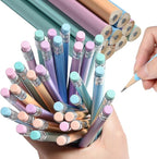 Jsehchya 50PCS Triangular Grip Wooden cased Pencils - Image 6