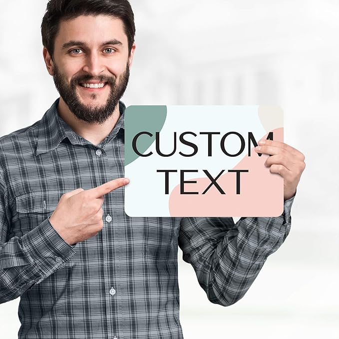 Custom Sign, Custom Street Sign, 11 Font Colors, 13 Font Styles, 4 Hole Options - Image 2