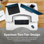 Vari Varidesk Pro Plus 36 Standing Desk Converter – 11 Height Settings + Spring - Image 5