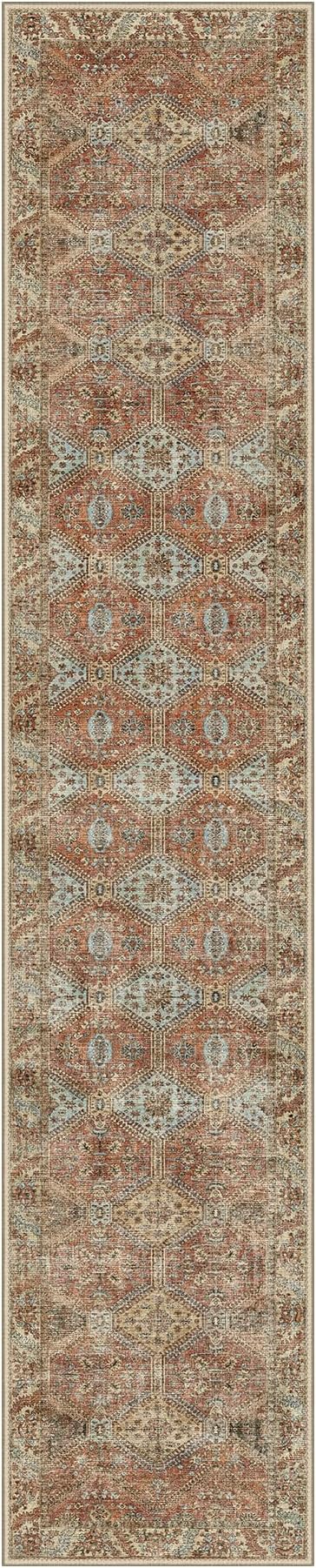 GENIMO Runner Rug 2x10 Non Slip Machine Washable Hallway Runner Rug, Low Pile - Image 4