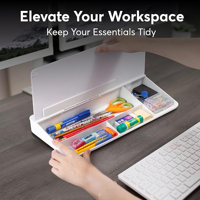 HURUC Small Glass Desktop Whiteboard - Image 3