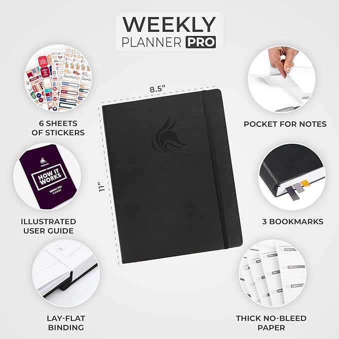 Clever Fox Planner PRO – Weekly & Monthly Life Planner to Increase Productivity - Image 2