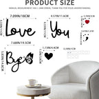 Love You Bye Wood Sign with Butterfly Home Decor Boho Decor Wall Decor Express - Image 3