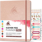 Clever Fox Planner PRO – Weekly & Monthly Life Planner to Increase Productivity