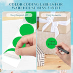 2 Inch Round Color Coding Labels - Image 4
