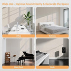 Tao.space 6 Pack Acoustic Panels 3D Wave Sound Proof Foam - Image 6