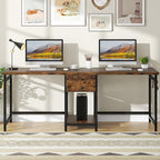 Tribesigns Two Person Desk, 79 Inch Double Desk - Image 8