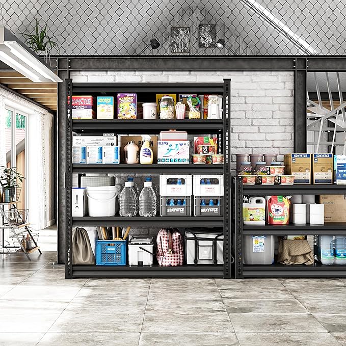 SDXYSTCE 48" W Garage Storage Shelves Heavy Duty, 3000LBS Loads Adjustable - Image 2