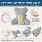Ailuteie Lumbar Support Pillow – Multi-Functional Ergonomic Back Cushion - Image 3