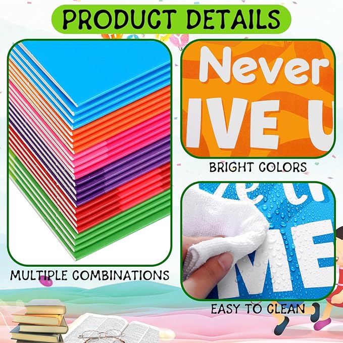 Honoson 24 Pcs Bulk Inspirational Privacy Folders - Image 3