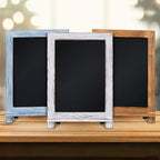 HBCY Creations Rustic Whitewash Tabletop Chalkboard Sign / Hanging Magnetic - Image 9