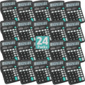 24 Pack Calculator Bulk, 12 Digits Calculators Desktop