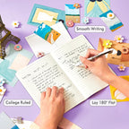 feela 8 Pack Soft Cover Journal Bulk, Notebooks College Ruled - Image 3