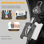 Oaridey Retractable Badge Holders, Heavy Duty Retractable Keychain - Image 7