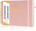 HAUTOCO Hardcover Accounting Ledger Book by HAUTOCO