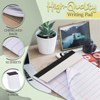 Emraw White Jr. Perforated Edge Legal Ruled Universal 50 Sheets Letter Writing - Image 3