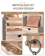Rebee Vision Farmhouse Key Holder Wall Mount - Image 3