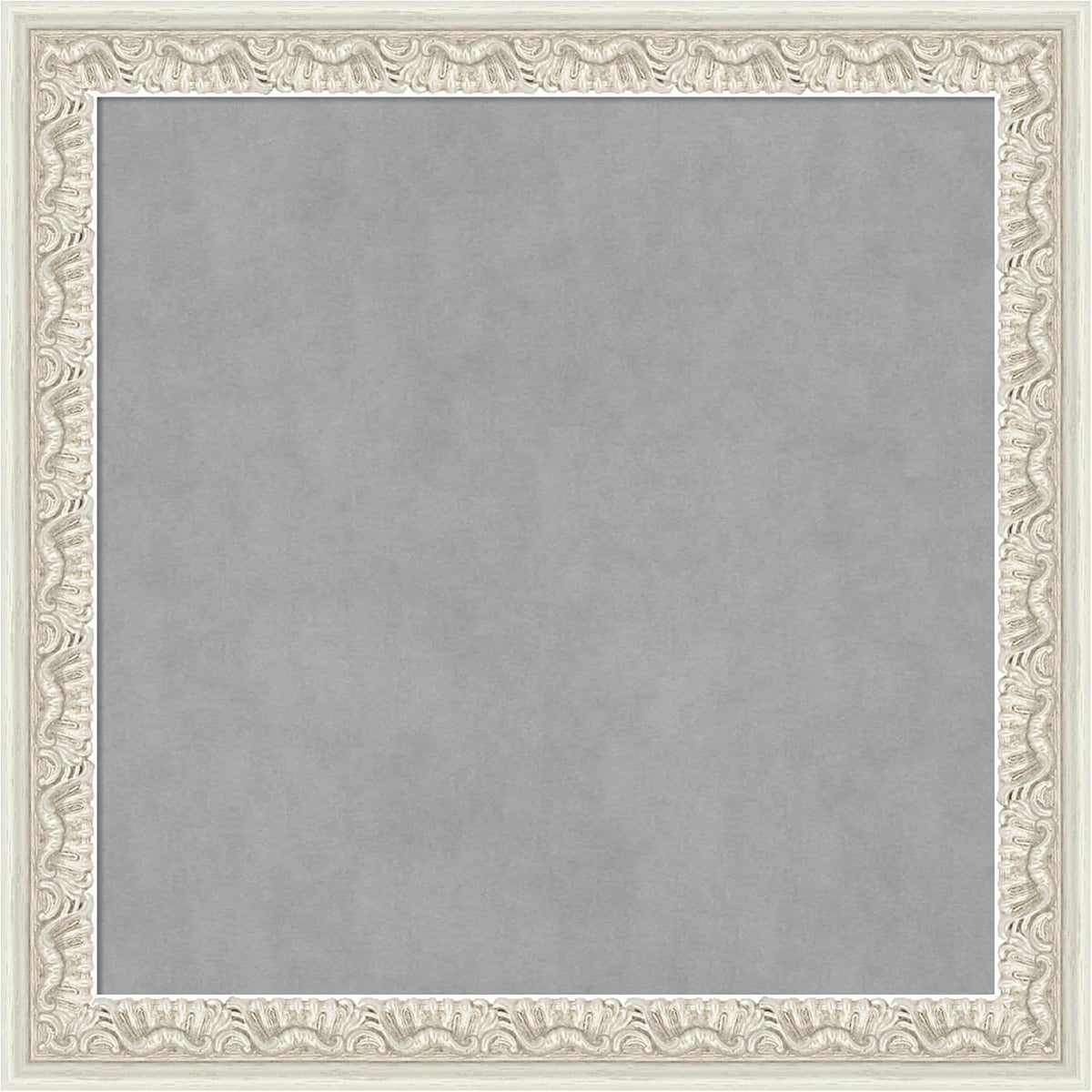 Amanti Art Silver Framed Magnetic Board 14x14 X-Small Vision Board
