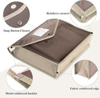 10 Pieces Plastic File Folders Envelope Expanding File Wallet Organizer - Image 4