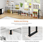 Homode Bathroom Counter Corner Shelf, 3 Tier Kitchen Countertop Organizer - Image 6