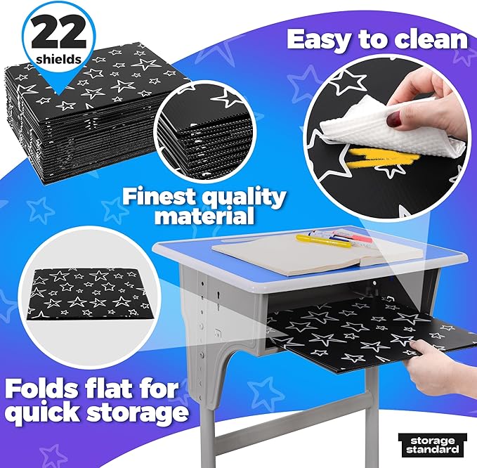 22-Pack Desk Dividers for Students - Image 6