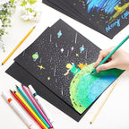 100 Sheets Black Cardstock - Image 5