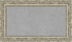 Amanti Art Silver Framed Magnetic Board 16x28 Small Vision Board by AmantiArt