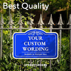 Custom Decorative Outdoor Metal Signs, Personalized Aluminum Signs, Customized - Image 7
