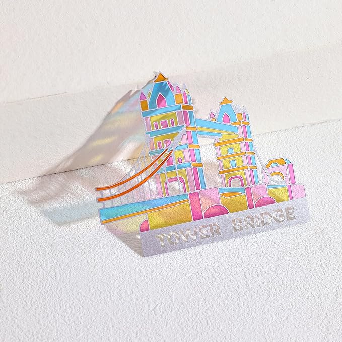 Metal Bookmarks with Transparent Design by VYRANA