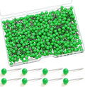 WILLBOND 500 Pack Map Push Pins Map Tacks Small Round Head Push Pins Thumb Tacks by Willbond+Technology+Limited