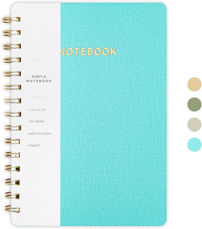 Spiral Notebook-5.75" x 8.125" College Ruled Journal by Oneirom